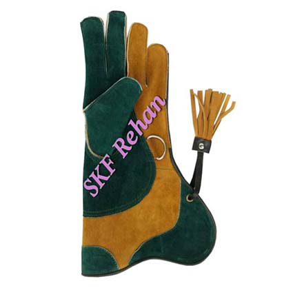 Falconry Leather Gloves.